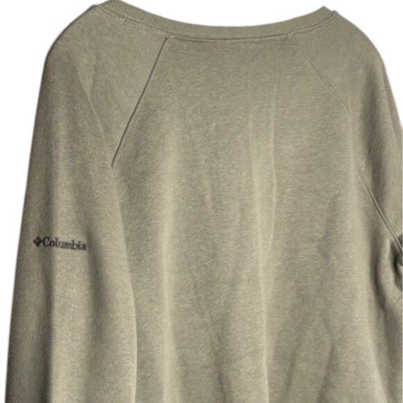Columbia Barlow Basin Floral Graphic Crew - Olive - M - Picture 6 of 9